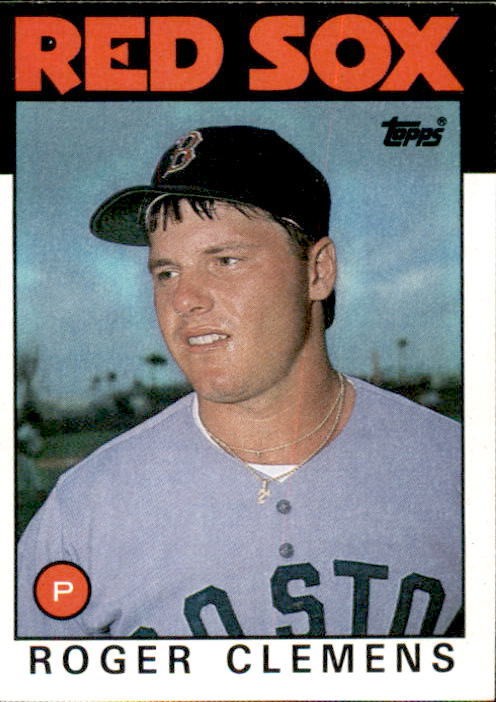 1986 Topps - Roger Clemens #661 Rookie Card