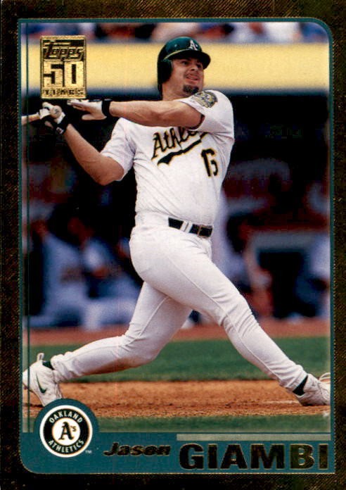 2001 Topps - Jason Giambi #210 Parallel Serial #d 2001