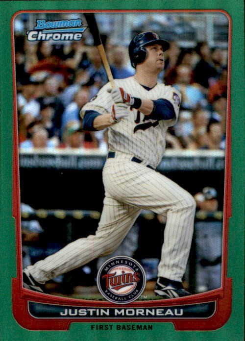 2012 Bowman Chrome - Justin Morneau #206 Refractor