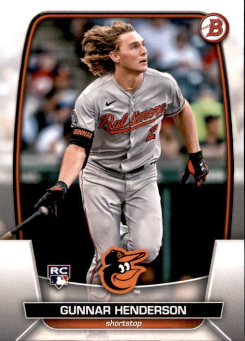 2023 Bowman Gunnar Henderson Rookie Card