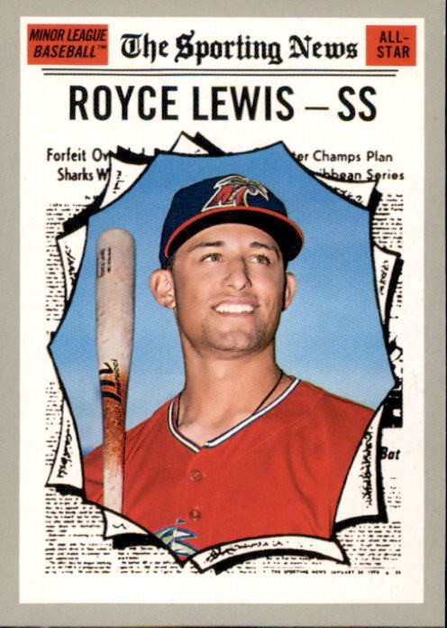 2019 Topps Royce Lewis Rookie Card