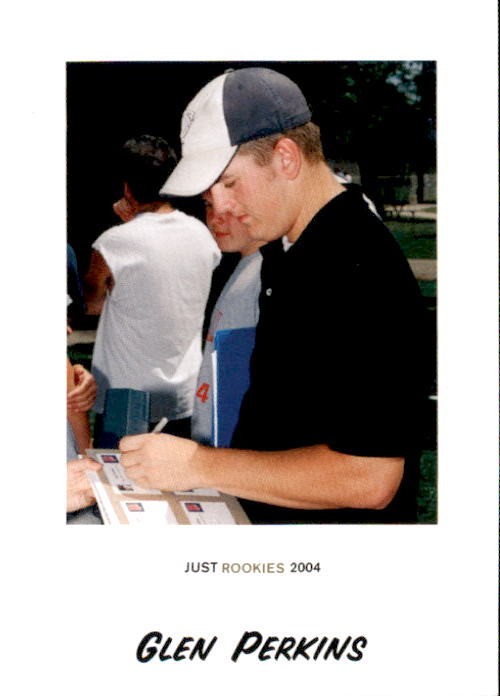 2004 Just Rookies Glen Perkins Rookie Card