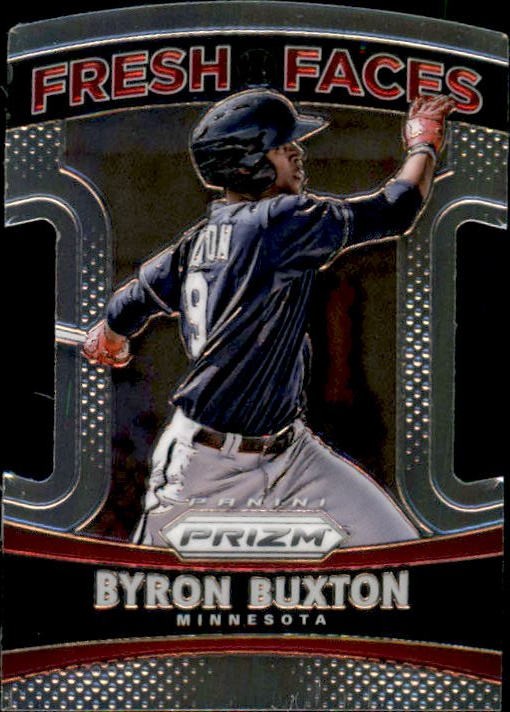 2015 Panini Prizm Fresh Face Byron Buxton Rookie Card