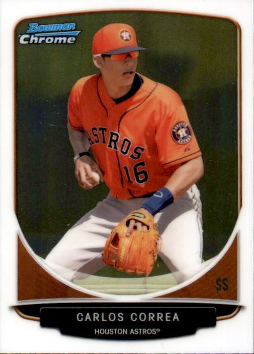 2013 Bowman Chrome Carlos Correia Rookie Card