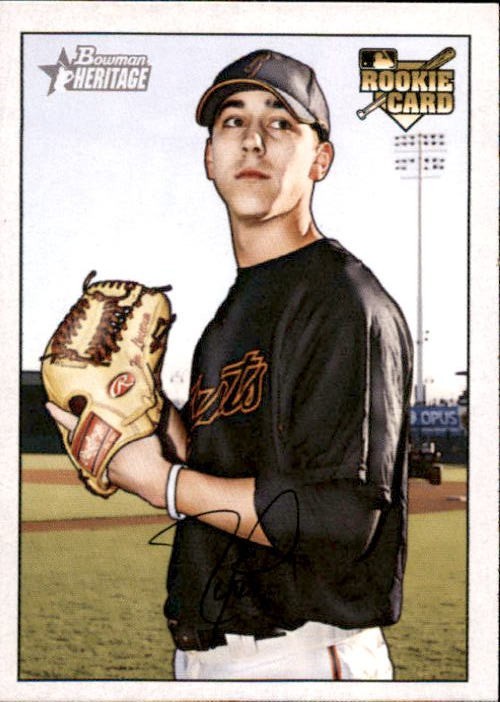 2007 Bowman Heritage Tim Lincecum Rookie Card