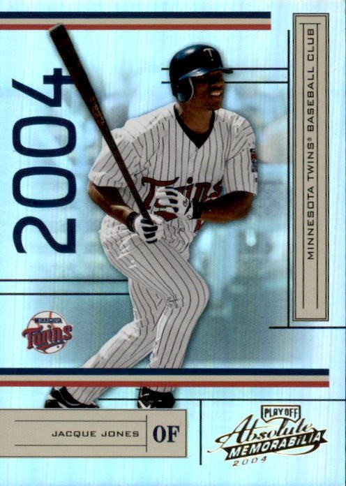 2004 Playoff Absolute Memorabilia - Jacque Jones #117 1349