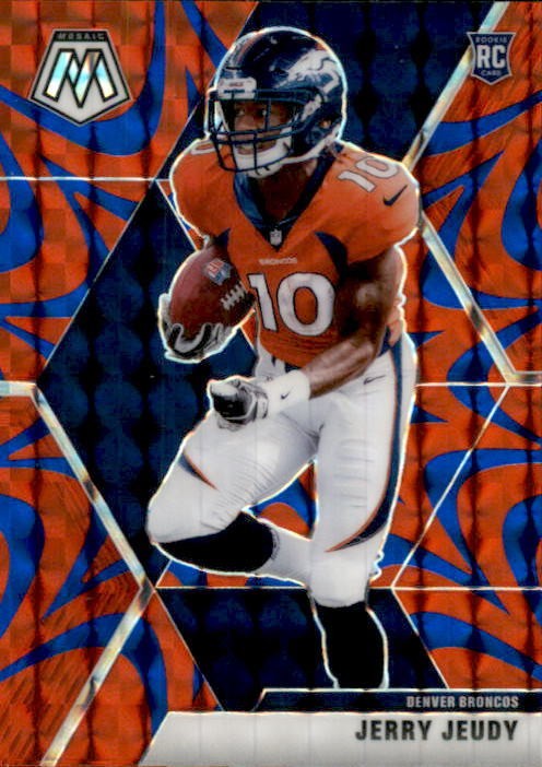 2020 Panini Mosaic Jerry Jeudy Rookie Card