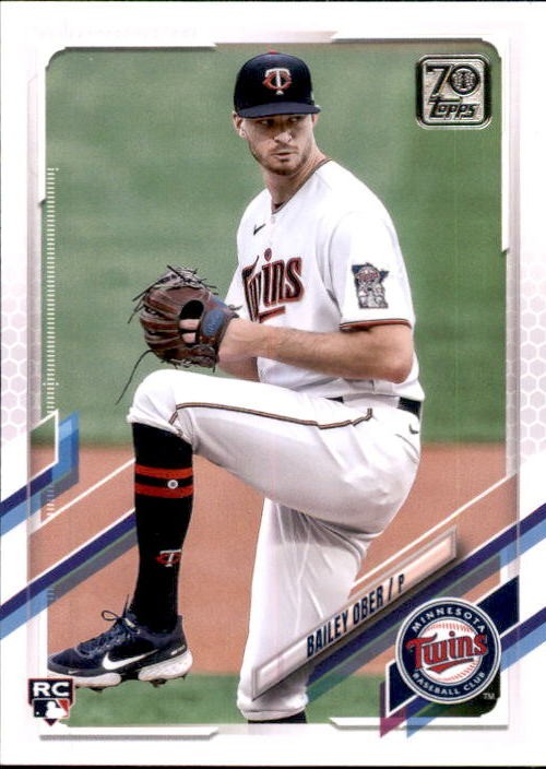 2021 Topps 70 Update Bailey Ober Rookie Card
