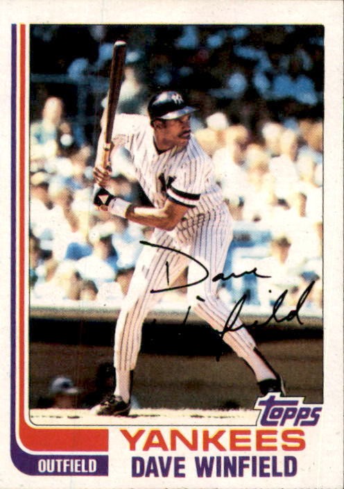 1982 Topps - Dave Winfield #600