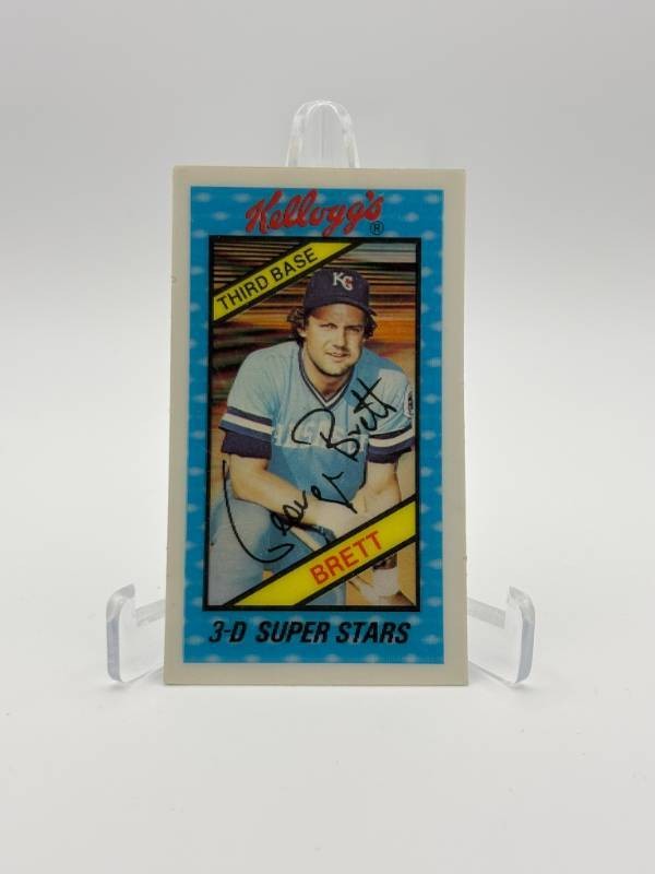 1980 Kelloggs George Brett Card
