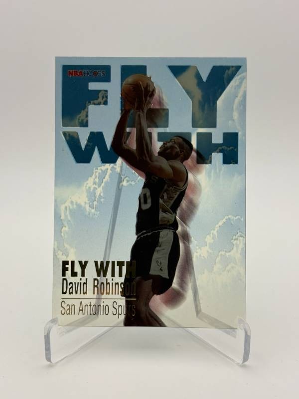 1997 NBA Hoops David Robinson Fly With Insert Card
