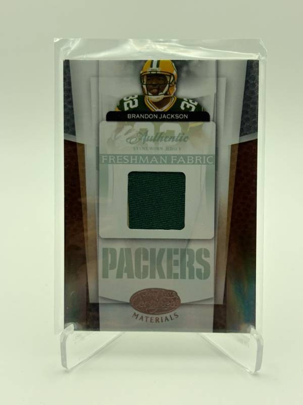 2007 Donruss Brandon Jackson Freshman Faces Rookie Serial #d 1499