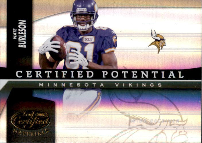 2006 Leaf Certified Potential Nate Burleson Serial #d 262500