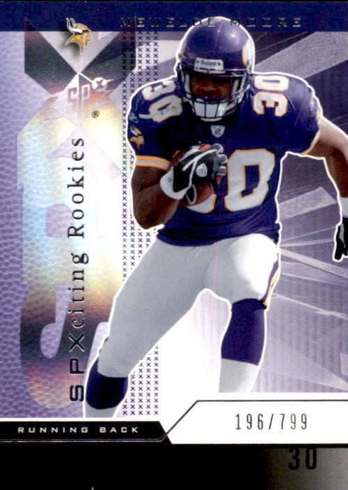 2004 SPx - SPXciting Rookies Mewelde Moore #185 799 (RC) Rookie