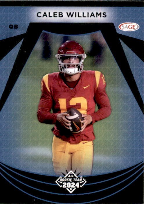 2024 SAGE Caleb Williams Rookie Card College Card Chicago Bears