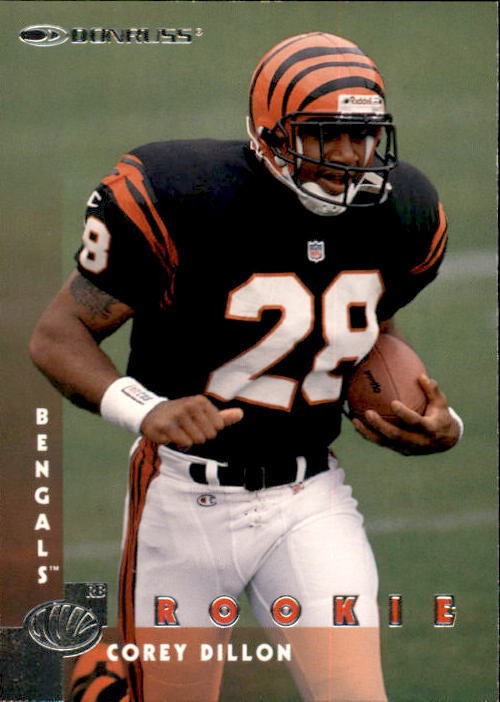 1997 Donruss - Rookie Corey Dillon #209 (RC) Rookie Card
