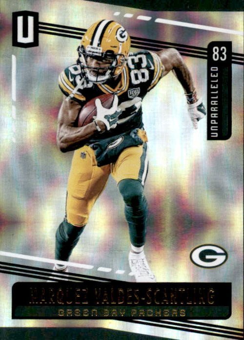 2019 Panini Unparalleled Marquez Valdes-Scantling #185 Serial #d 150