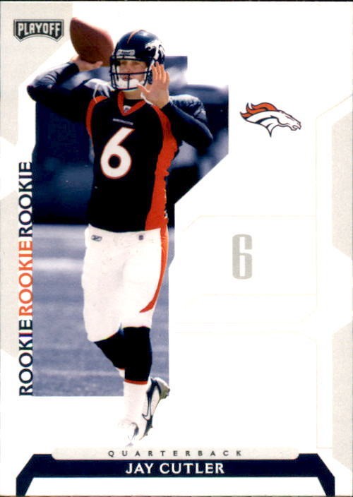 2006 Playoff NFL Playoffs - Rookie Jay Cutler #74 (RC) Rookie Card