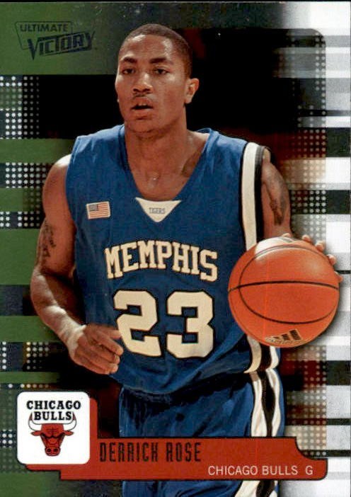 2008-09 Upper Deck MVP - Ultimate Victory Derrick Rose #61 (RC) Rookie