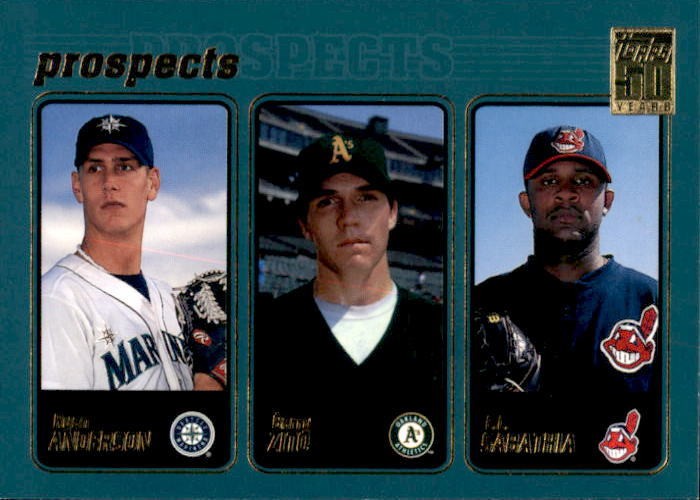 2000 Topps Barry Zito and C.C. Sabathia Rookie Card