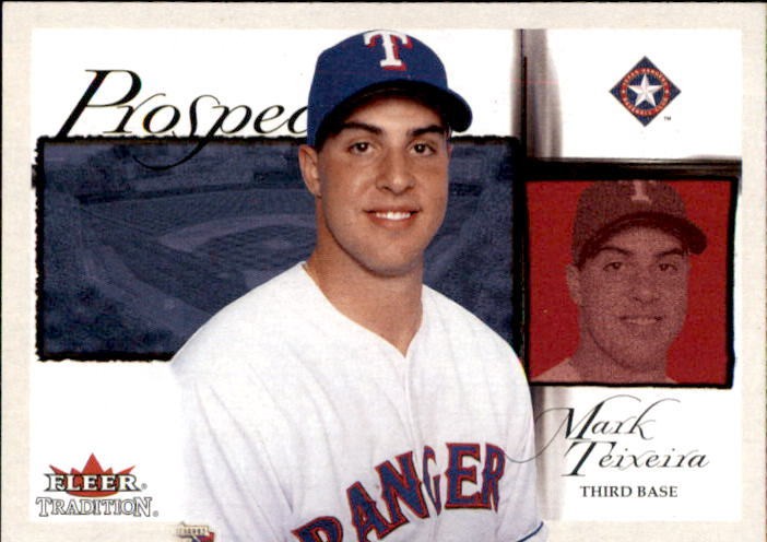 Fleer Tradition Mark Teixeira Prosepct Rookie Card