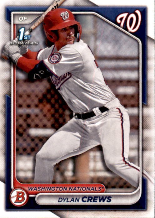 2024 1st Bowman Dylan Crews Rookie Card Prospect