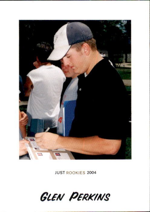 2004 Just Minors Glen Perkins Prospect Rookie Card Minnesota Twins