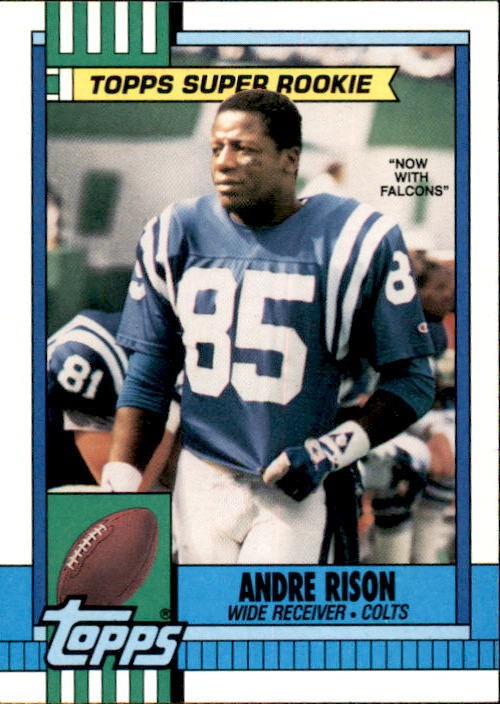 1990 Topps Andre Rison Rookie Card