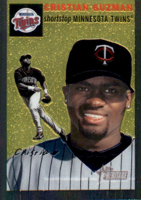 2003 Topps Heritage Chrome Cristian Guzman Serial #d 11791954