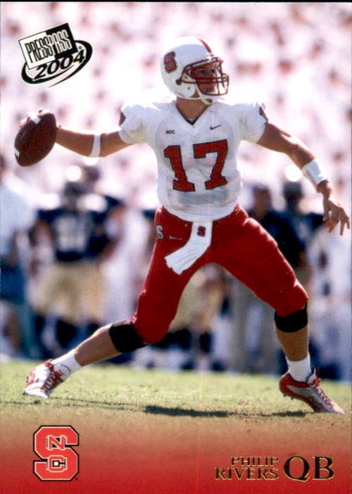 2004 Press Pass - Philip Rivers #8 (RC) Rookie Card San Diego Chargrs