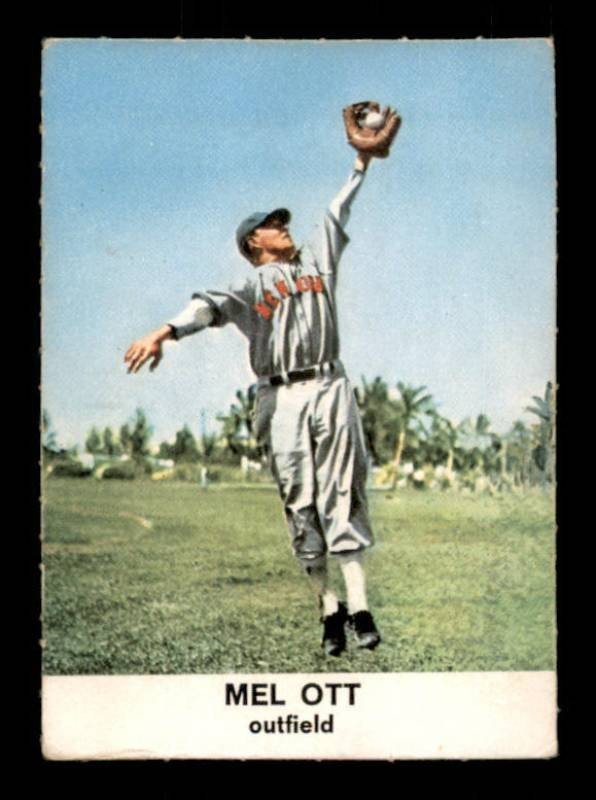 1961 Golden Press Hall of Fame - Mel Ott #1