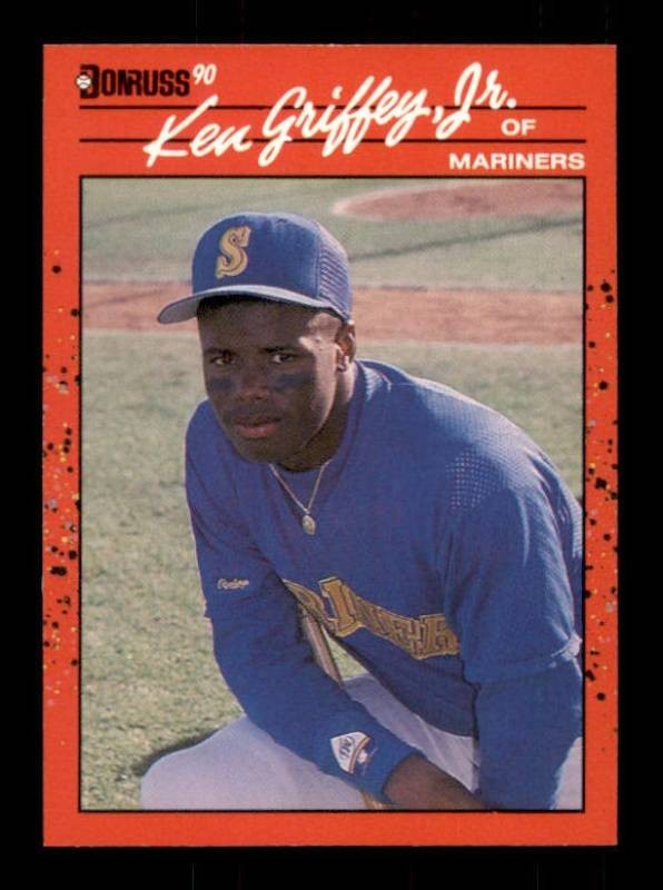 1990 Donruss Ken Griffey Jr. 2nd Year Card