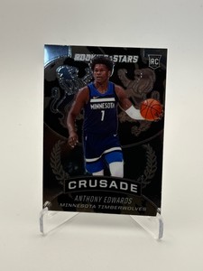 2020-21 Panini Chronicles Rookies and Stars Basketball Crusade Anthony Edwards Rookie Card