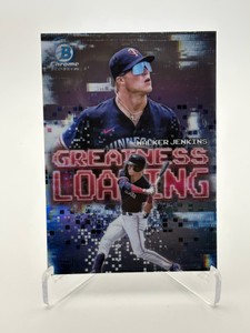 2025 Bowman Chrome Greatness Loading Walker Jenkins Rookie Card Insert Minnesota Twins