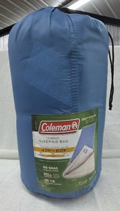 Brand New Coleman sleeping bag adult regular size 5 foot to 11 foot