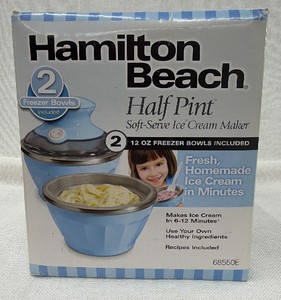 Brand New  Hamilton Beach half pint soft serve ice cream maker