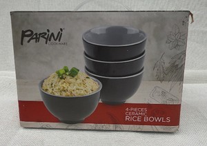 Brand New Parini four pieces, ceramic rice bowls