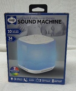 Brand New Sealy nightlight and white noise therapy sound machine