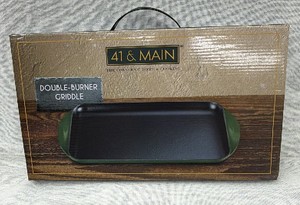Brand New 41 and Main the corner of Home and cooking double burner griddle