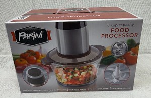 Brand New Parini 8 cup capacity, food processor