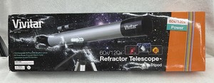 Brand New Vivitar 60 X120 X refractor telescope