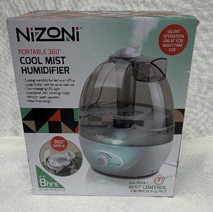 Brand New  Nizoni Portable 360° cool nest humidifier