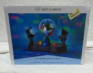 Brand New West and Arrow rotating disco light