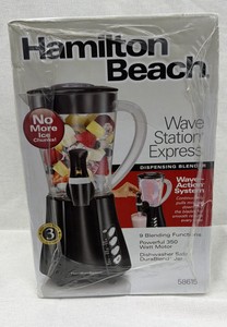 Brand New Hamilton Beach wave station express dispensing blender