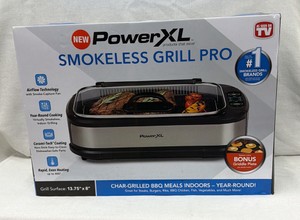 Brand New power XL smokeless grill- grilled barbecue pro