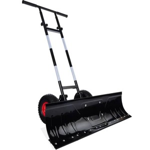 Brand New 2-Wheel Snow Pusher w Adjustable Handle - 36in