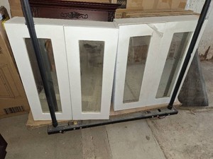 2- 2430 white medicine cabinets