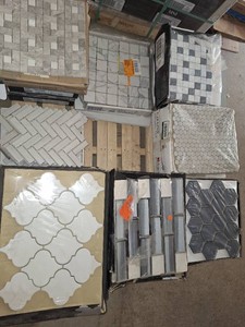 Pallet 50 boxes mixed mosaic tile