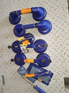 Tileing tools files suction cups