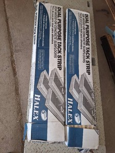 2 boxes carpet tack strips